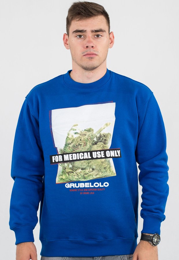 Bluza Grube Lolo Medical niebieska