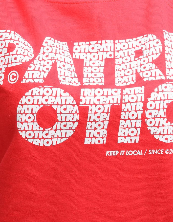 Bluza Patriotic CLS Fonts czerwona