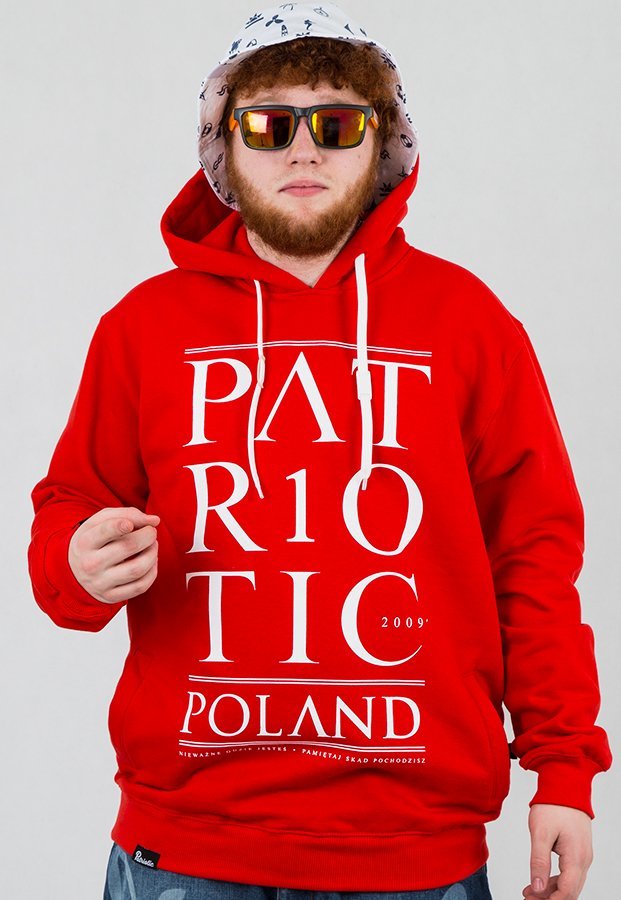 Bluza Patriotic Poland czerwona