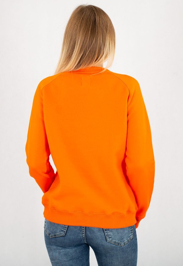 Bluza Prosto Nohead pomarańczowa