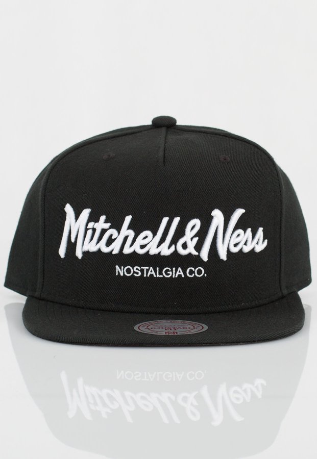 Czapka Snapback Mitchell & Ness Brand czarna