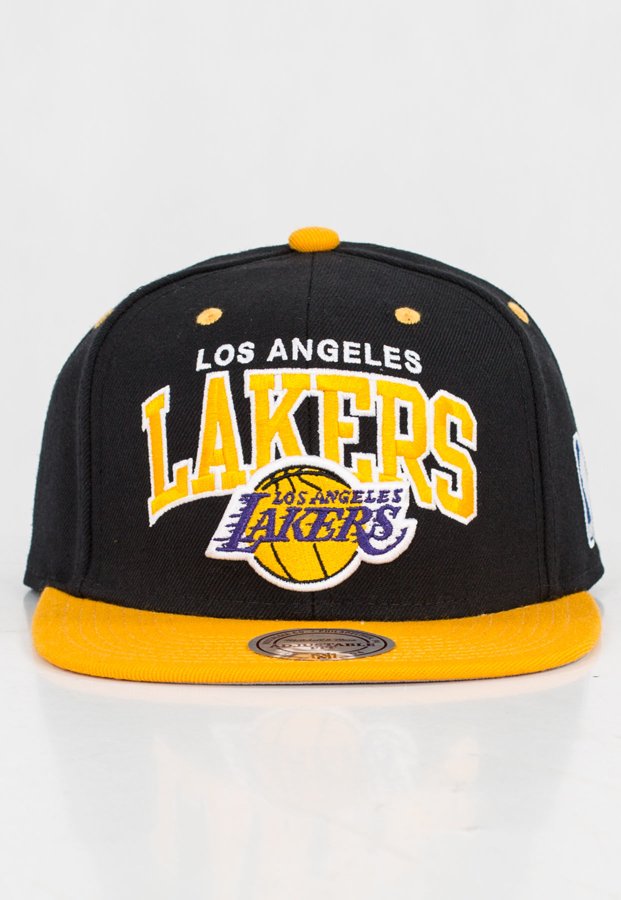 Czapka Snapback Mitchell & Ness NBA Team Arch LA Lakers
