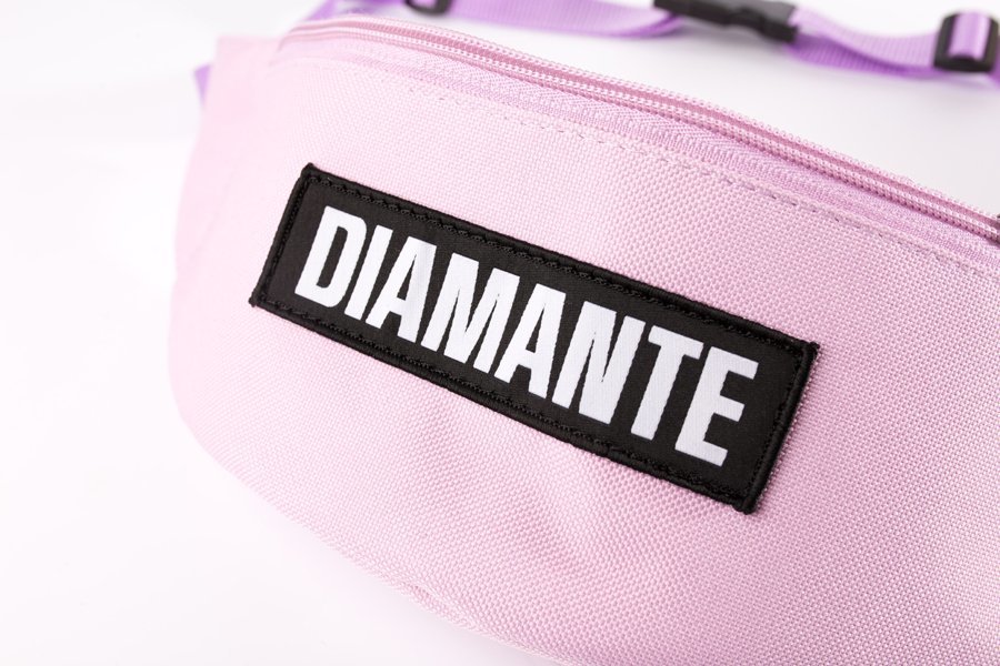 Nerka Diamante Wear Diamante Black Logo jasno fioletowa