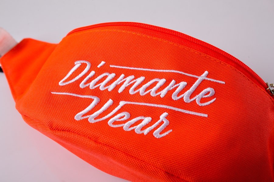 Nerka Diamante Wear Diamante Logo BIG neonowo pomarańczowa