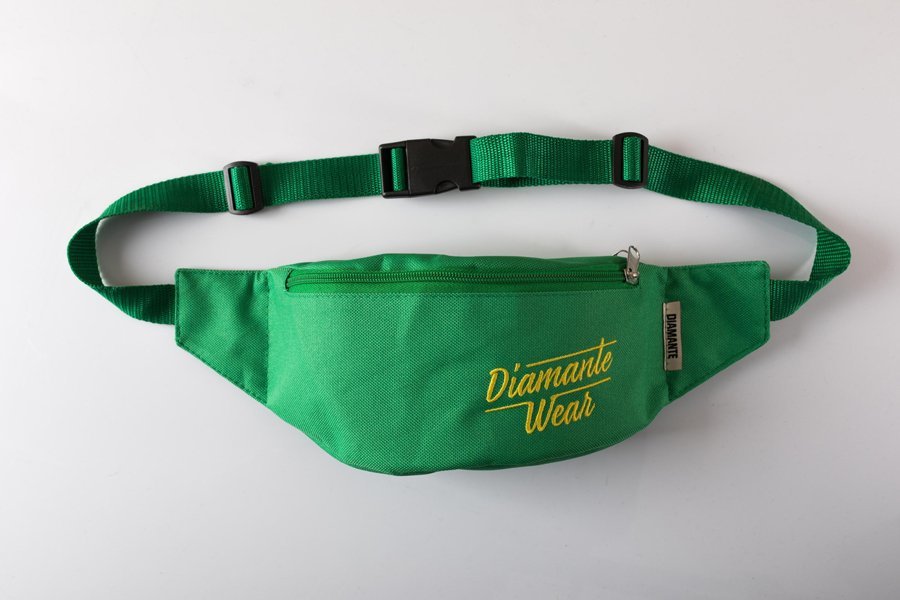 Nerka Diamante Wear Diamante Logo zielono żółta