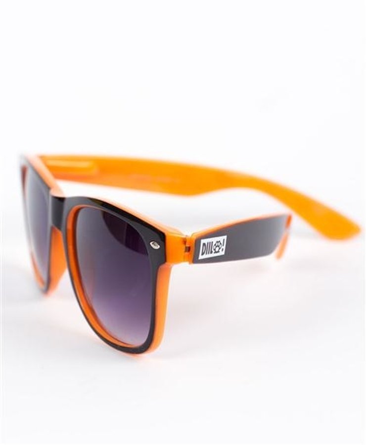 Okulary Diil Kastet czarno pomarańczowe GA538