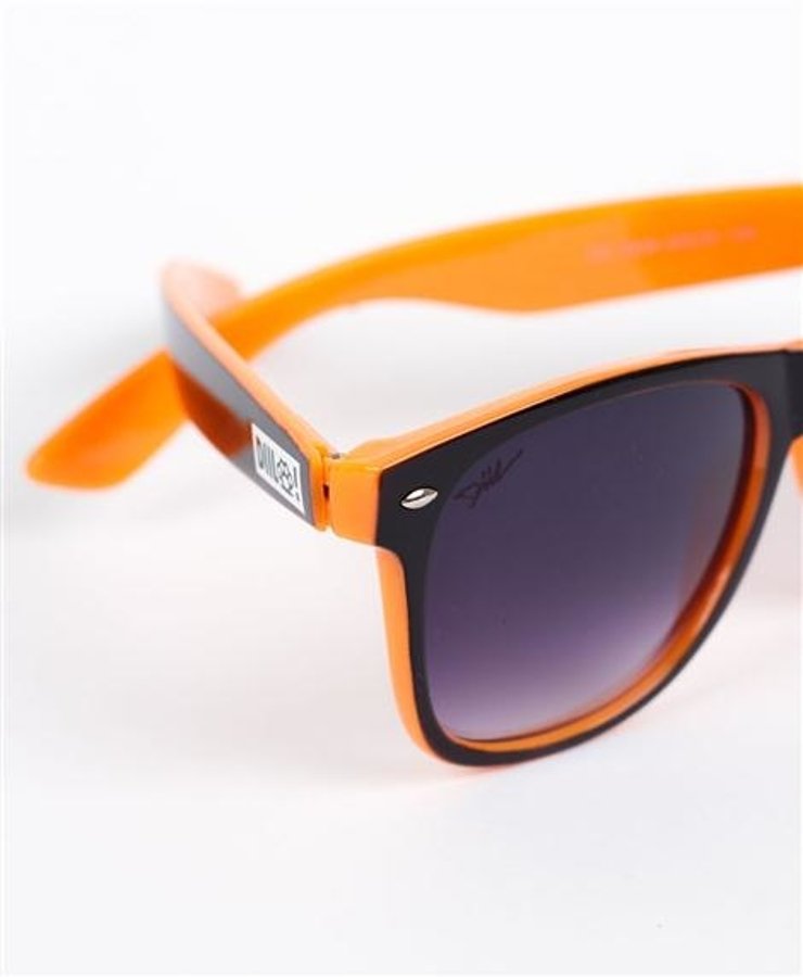 Okulary Diil Kastet czarno pomarańczowe GA538