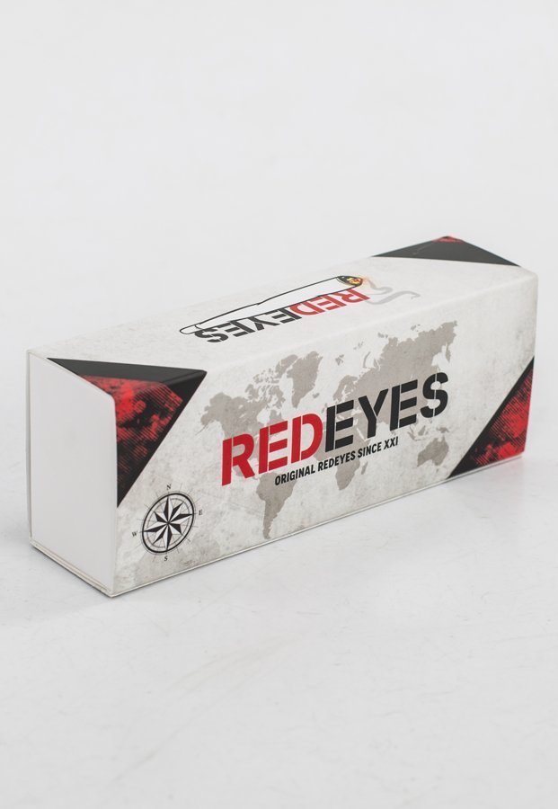 Okulary Red Eyes Classic Clear Mono srebrne 342