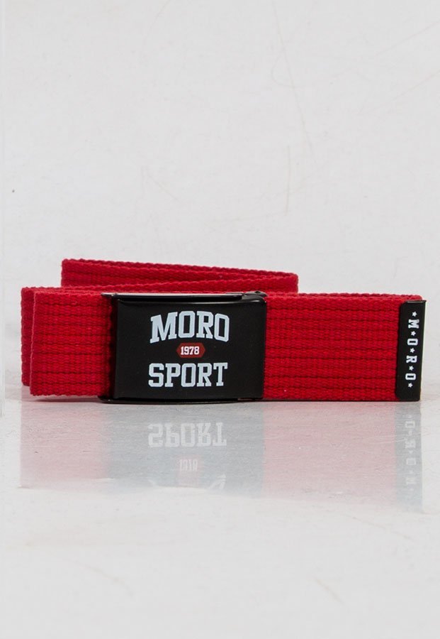 Pasek Moro Sport Moro Sport czerwony