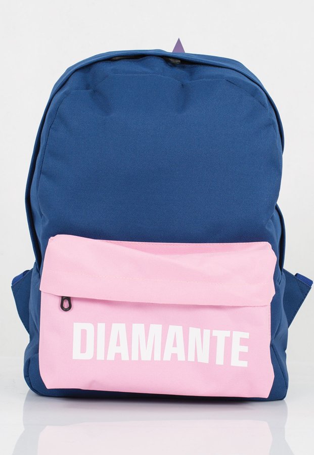 Plecak Diamante Wear Big niebiesko różowy