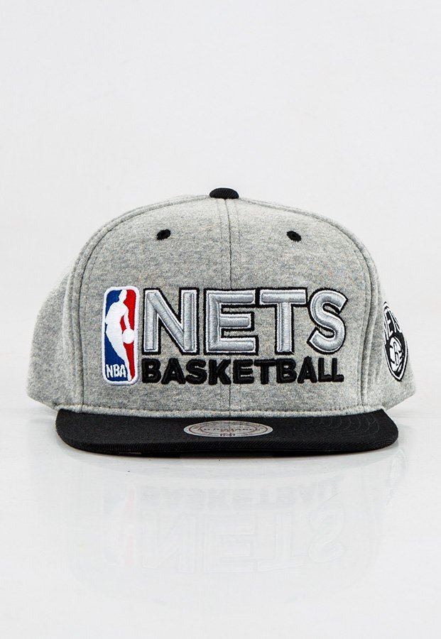 Snap Mitchell & Ness NBA Heather Jersey Brooklyn Nets