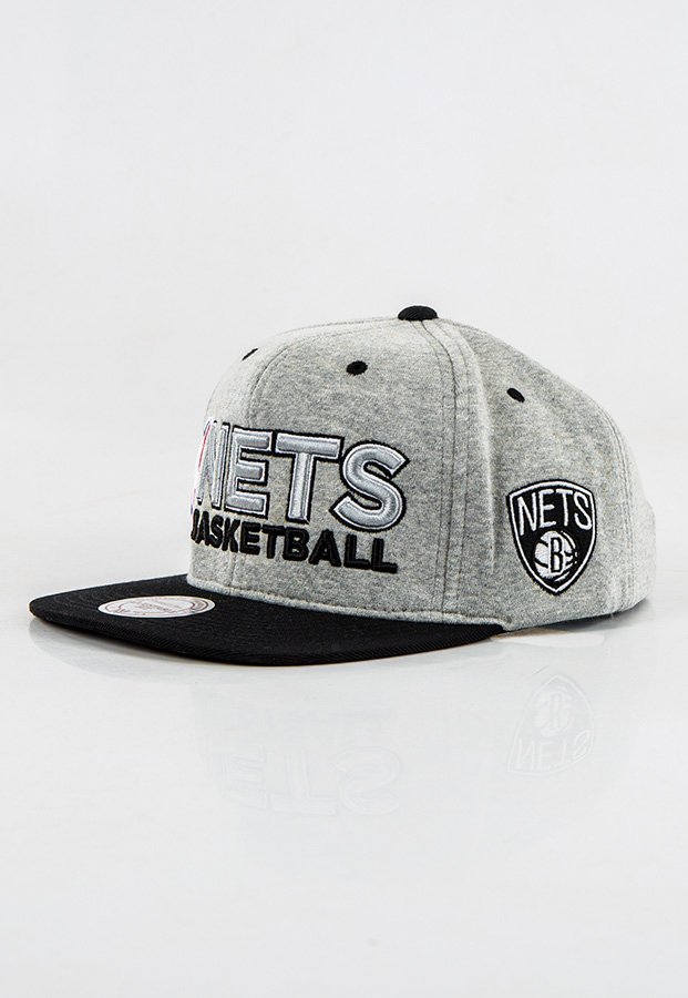 Snap Mitchell & Ness NBA Heather Jersey Brooklyn Nets