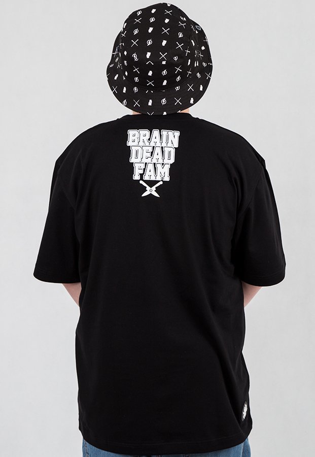 T-shirt Brain Dead Familia Graffiti czarny