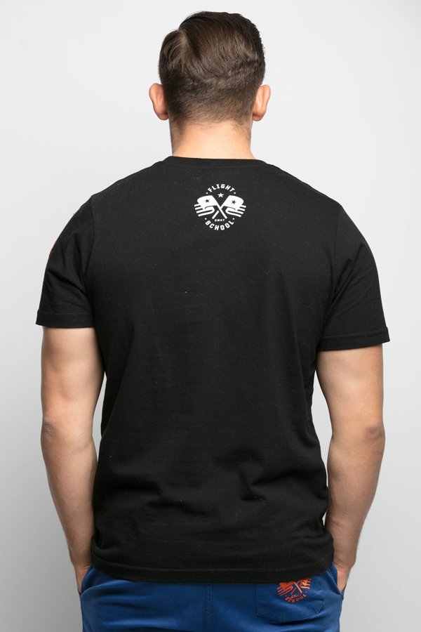 T-shirt Diamante Wear Unisex Flag czarno czarny