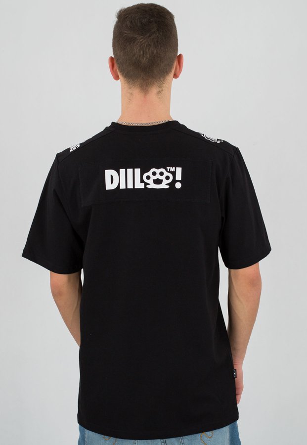 T-shirt Diil Knuckle DG czarny