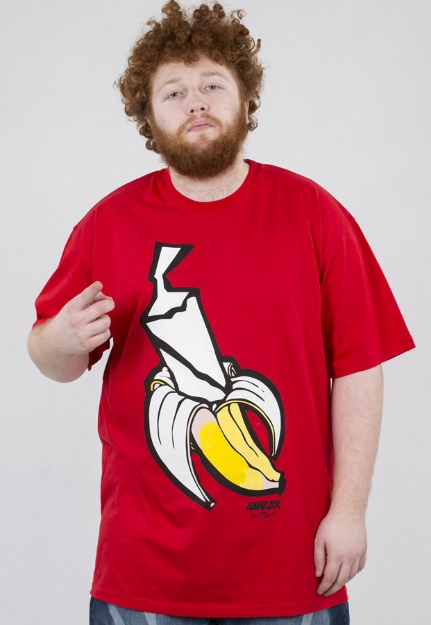 T-shirt Equalizer Banan czerwony