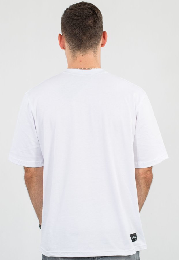 T-shirt Grube Lolo Colorful biały