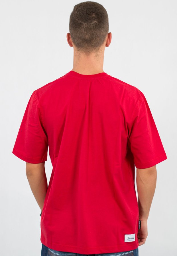 T-shirt Grube Lolo Freedom czerwony