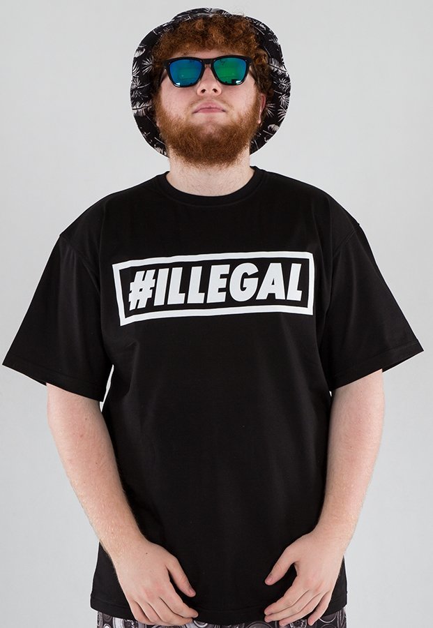 T-shirt Illegal Classic czarny