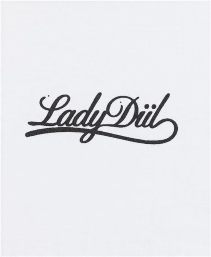 T-shirt Lady Diil Dots biały