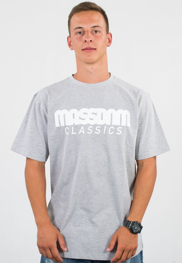 T-shirt Mass Classic szary