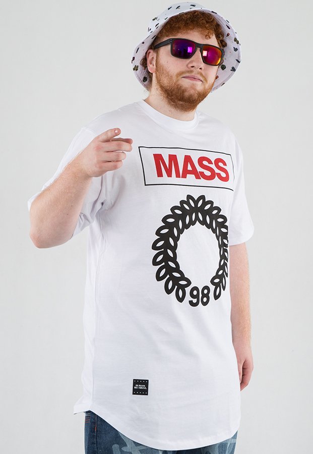 T-shirt Mass Conversion Long biały