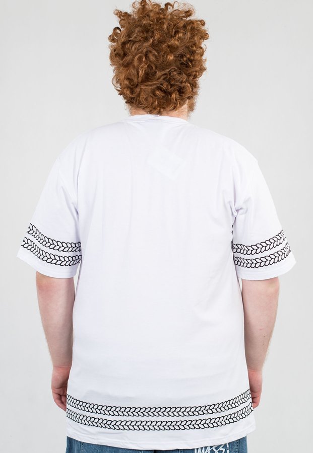 T-shirt Mass Legendary biały