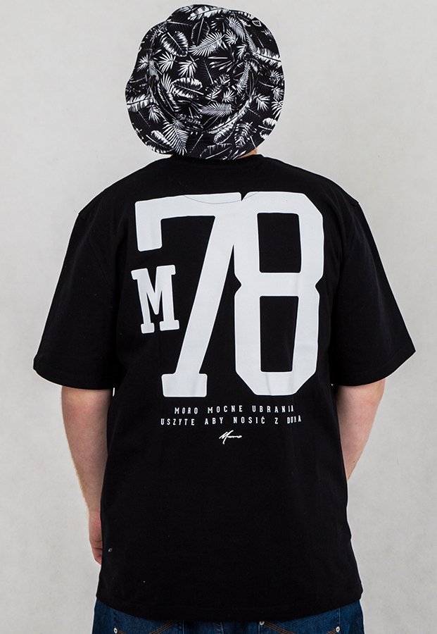 T-shirt Moro Sport M78 czarny