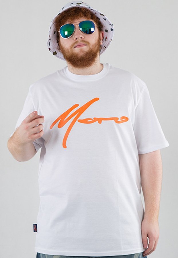 T-shirt Moro Sport Paris biały