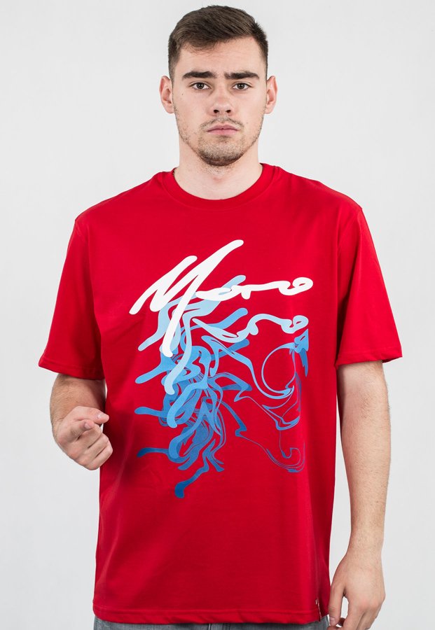 T-shirt Moro Sport Smoke czerwony