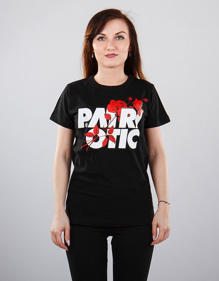 T-shirt Patriotic CLS Rose czarny