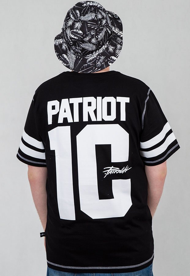 T-shirt Patriotic Future 10 czarny