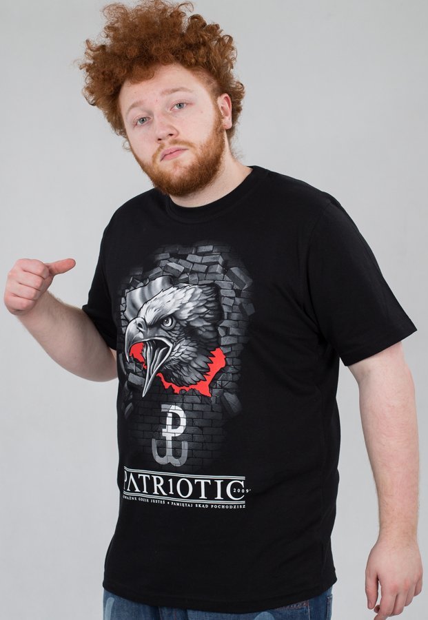 T-shirt Patriotic PW Orzeł czarny
