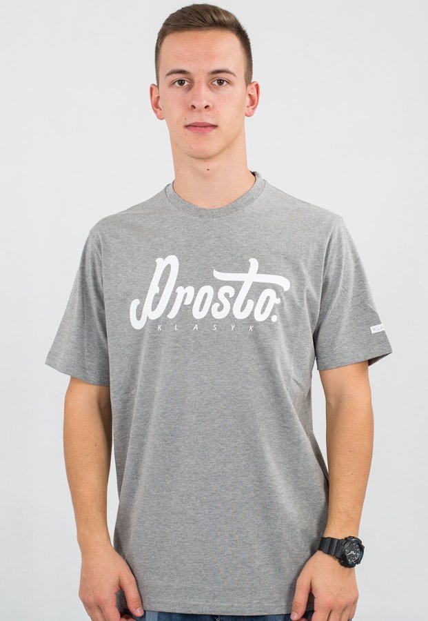 T-shirt Prosto Bow szary