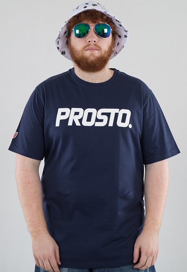 T-shirt Prosto Classic granatowy