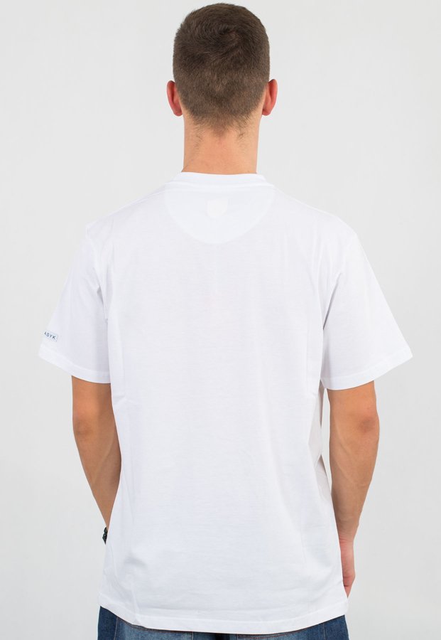 T-shirt Prosto Crack biały