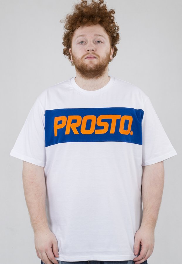 T-shirt Prosto Levels biały