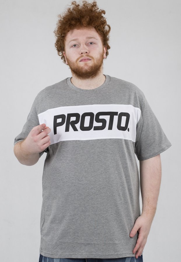 T-shirt Prosto Levels szary