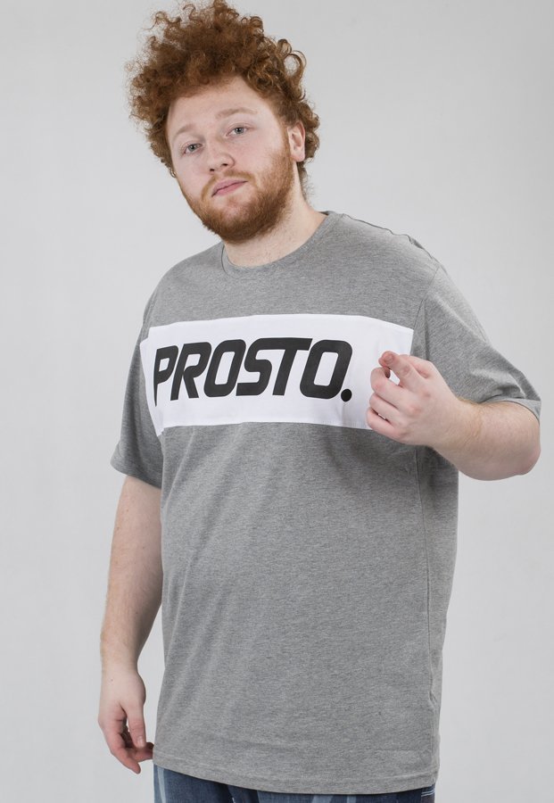 T-shirt Prosto Levels szary