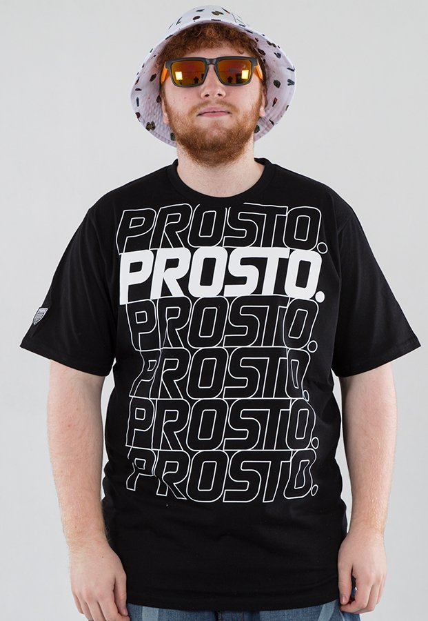 T-shirt Prosto Look czarny