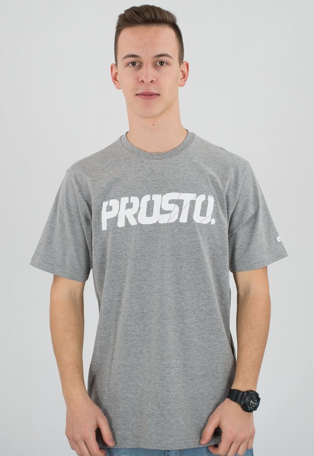 T-shirt Prosto Mixtape szary
