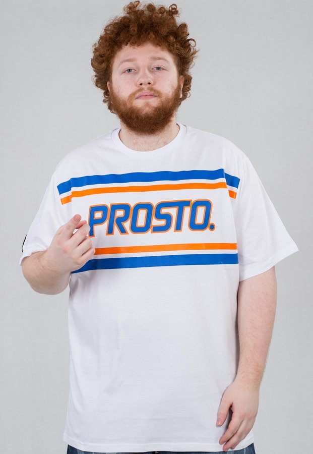 T-shirt Prosto Strong biały