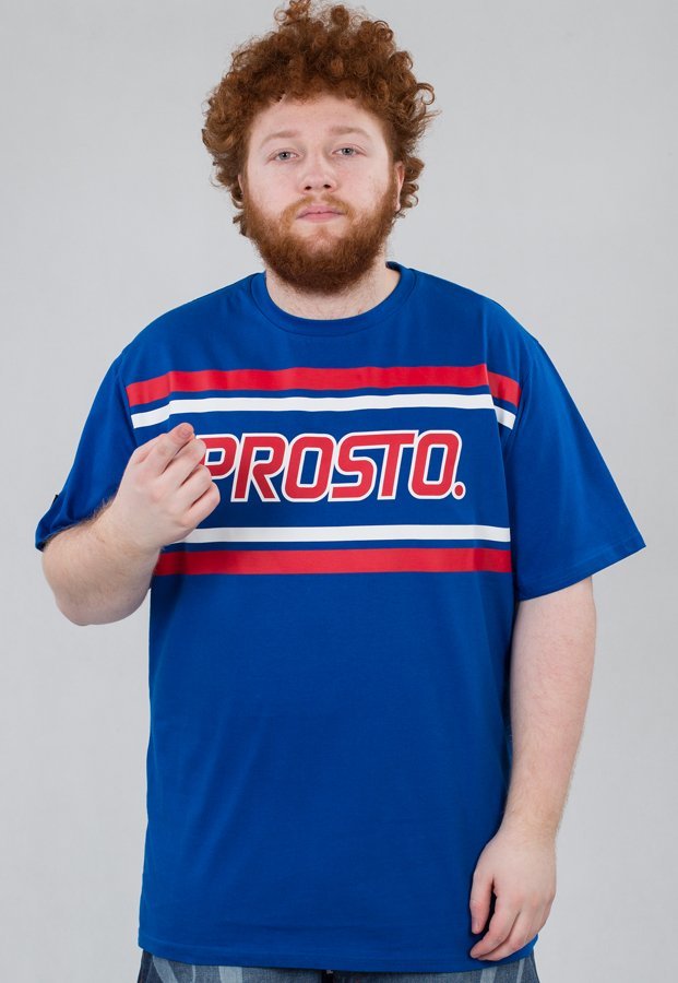 T-shirt Prosto Strong niebieski