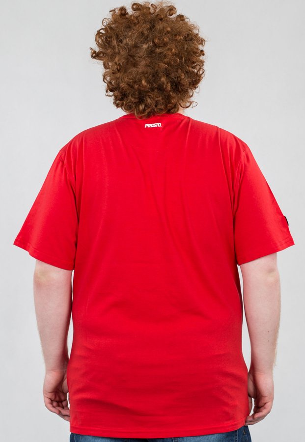 T-shirt Prosto Subscribe czerwony