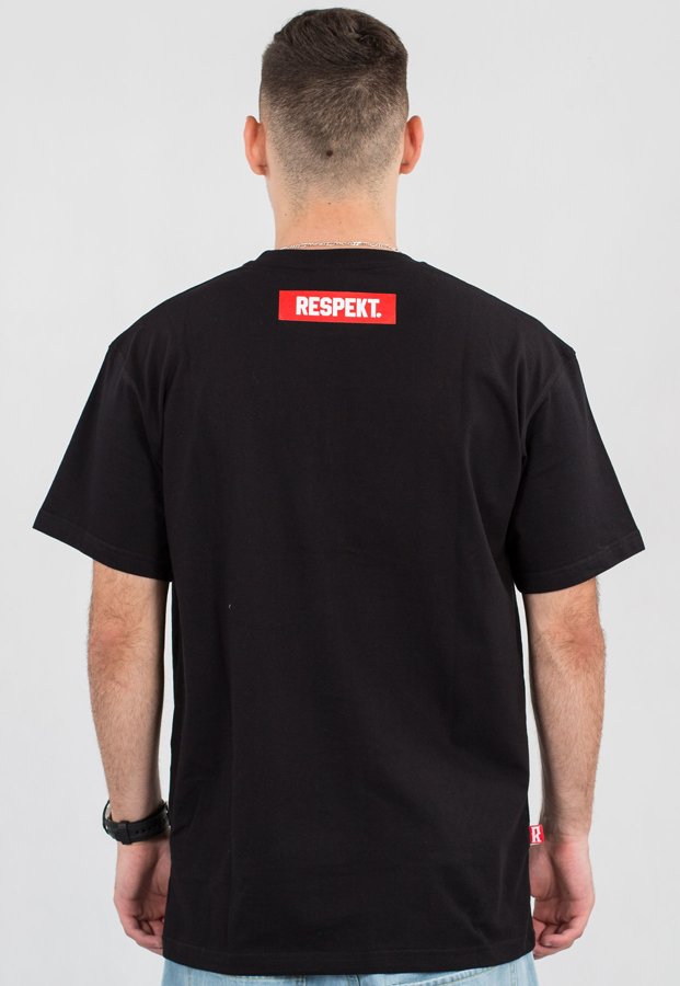 T-shirt Respekt Frame czarny