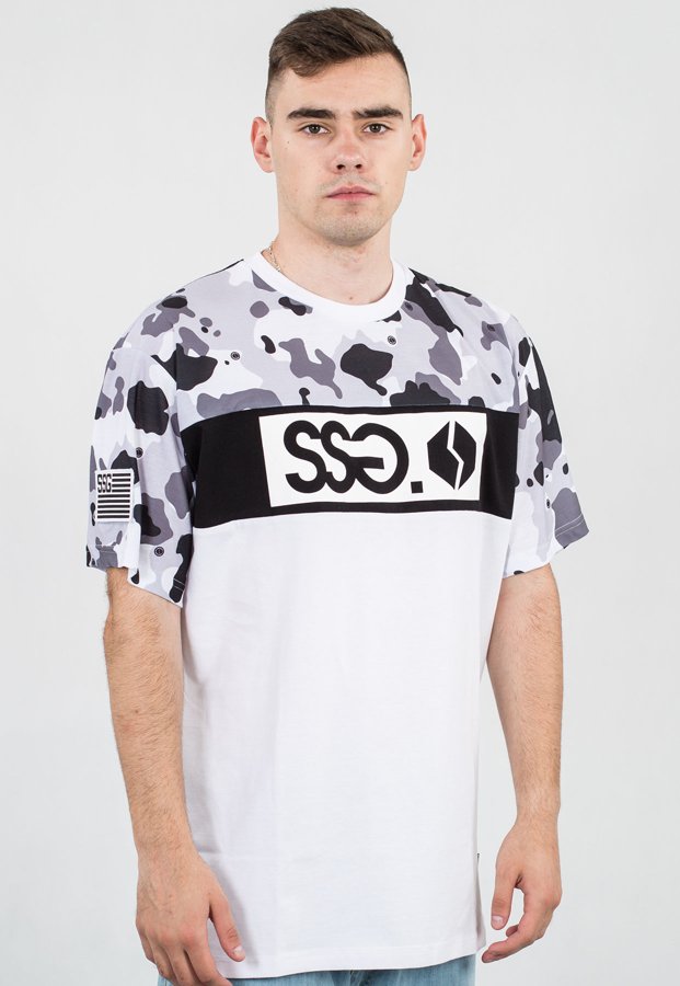 T-shirt SSG Premium Moro SSG biały moro bw