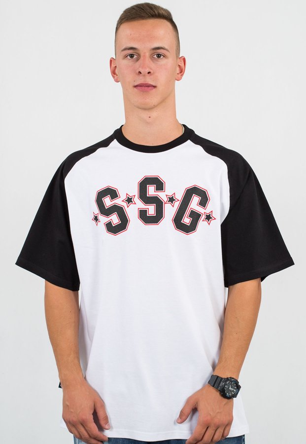 T-shirt SSG Reglan SSG biały