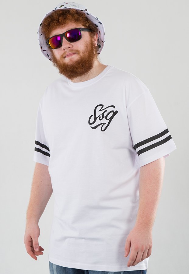 T-shirt SSG Small Tag biały