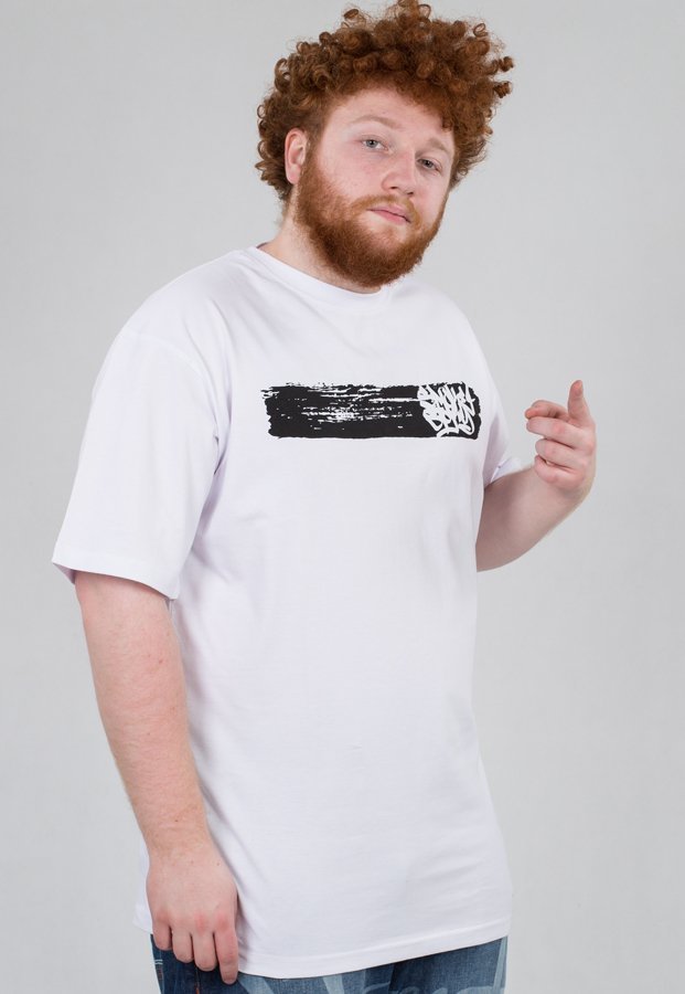 T-shirt SSG Smoke Line biały