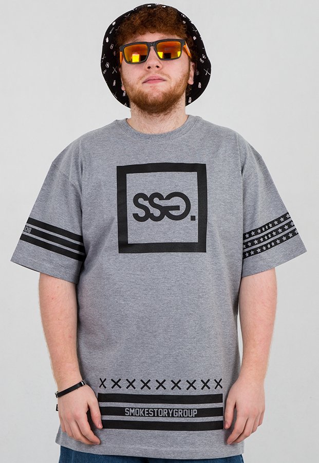 T-shirt SSG Square szary
